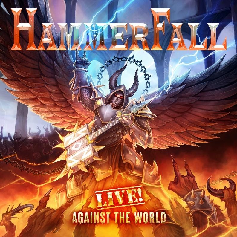 hammerfall cover album live-against-the-world