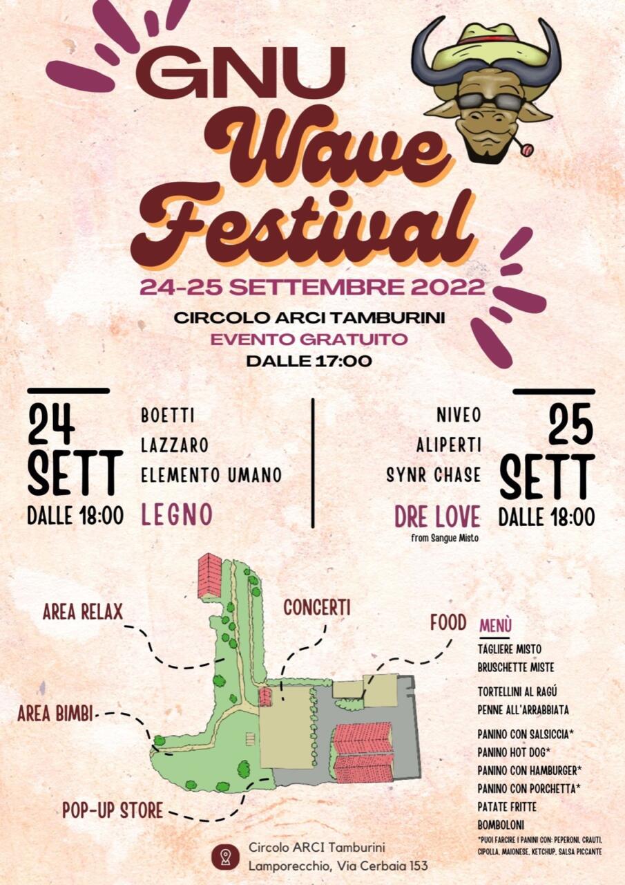 Gnu Wave Festival – Al via la prima edizione!